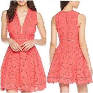 NWT BB Dakota Vianne Dress Coral Pink Glow Size 2